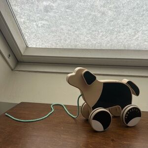 Lovevery Pull Along Dog - wooden toy